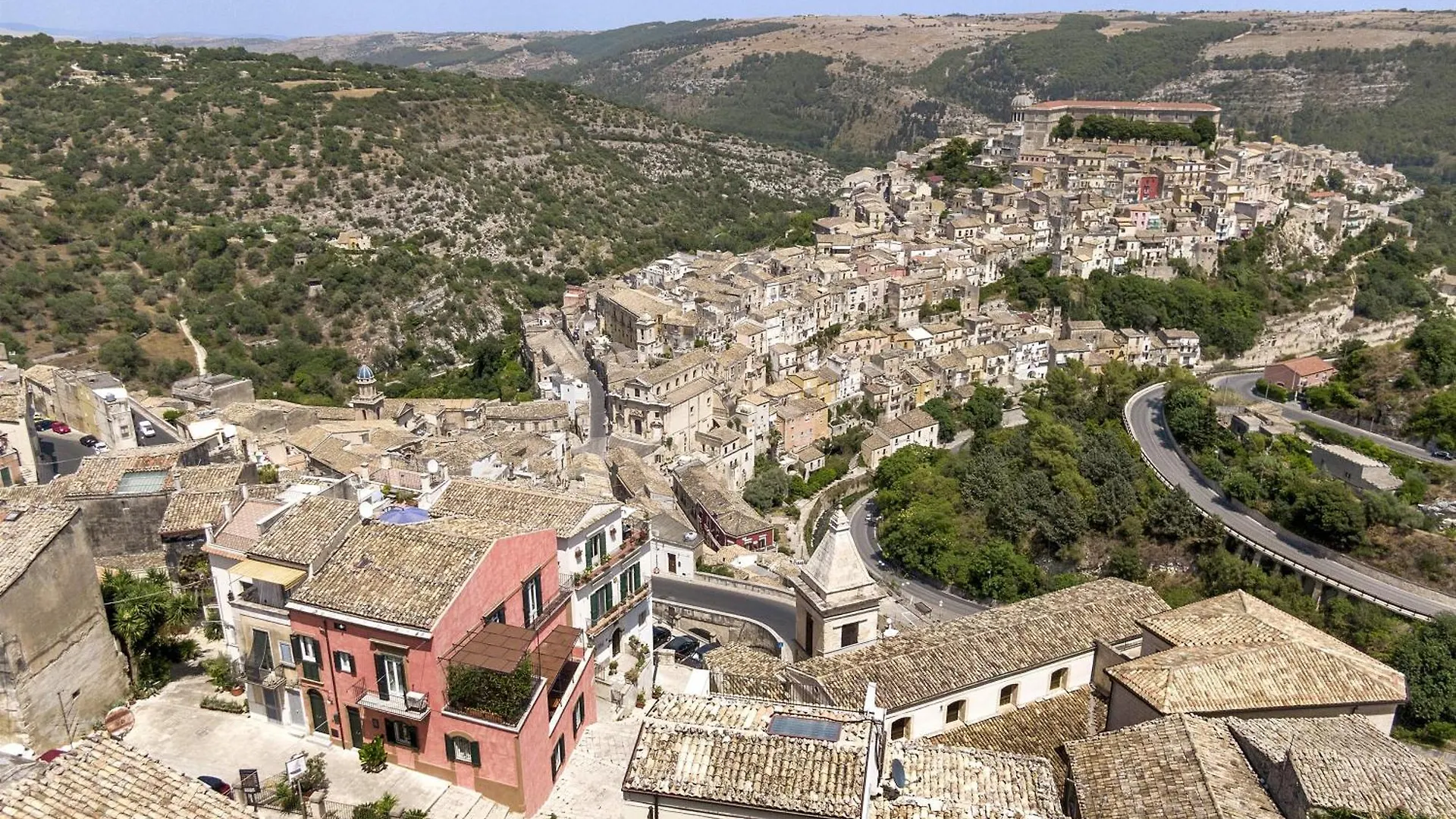 Casa Rosa Lägenhet Ragusa Italien